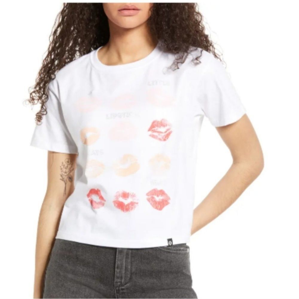 Circle X Nordstrom Graphic Tee Size Small White
